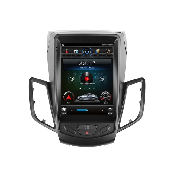 9.7 Inch HD Touchscreen Android 15 Stereo Car Radio Upgrade for Ford Fiesta 2009-2016 Wireless Carplay | Android Auto 2G+64G WiFi GPS Navigation Bluetooth 5.0 FM,SWC, Car Tablet