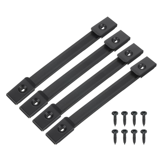 9.7 Inch Speaker Handle Pull Cabinet Grasp Strap Style Spring Steel Handle with Screw 4Pcs