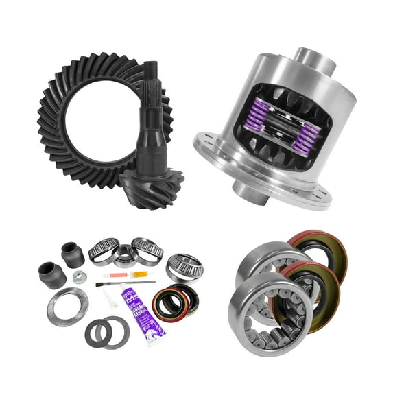 9.75" Ford 3.55 Rear Ring & Pinion, Install Kit, 34spl Posi, 2.99" Axle Bearing