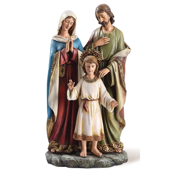 9.75" Holy Family With Child Joseph Studio by Roman
