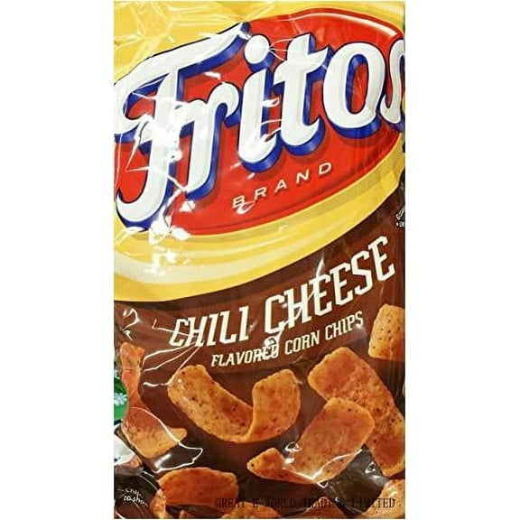 9.75Oz Flavored Corn Chips Chili Cheese (Pack Of 2)