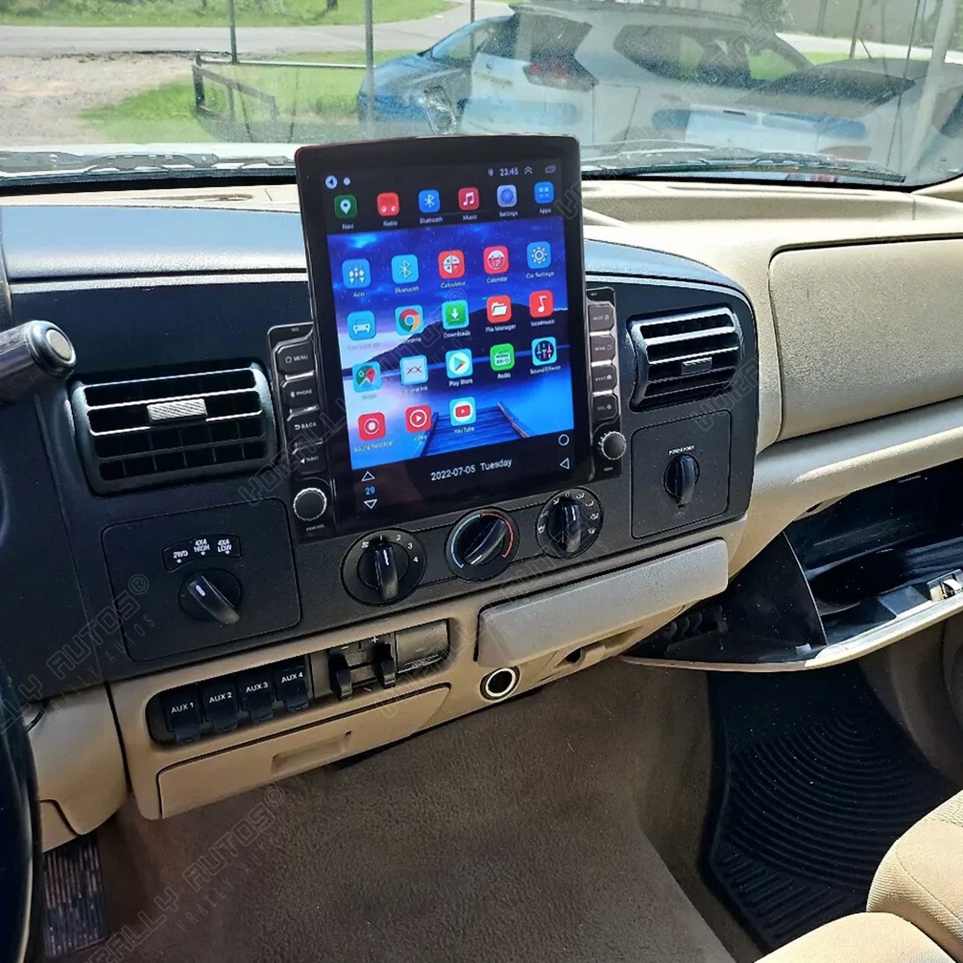 9.7in For Ford F-250 F-350 Super Duty 2005-2013 CarPlay Car Radio GPS ...