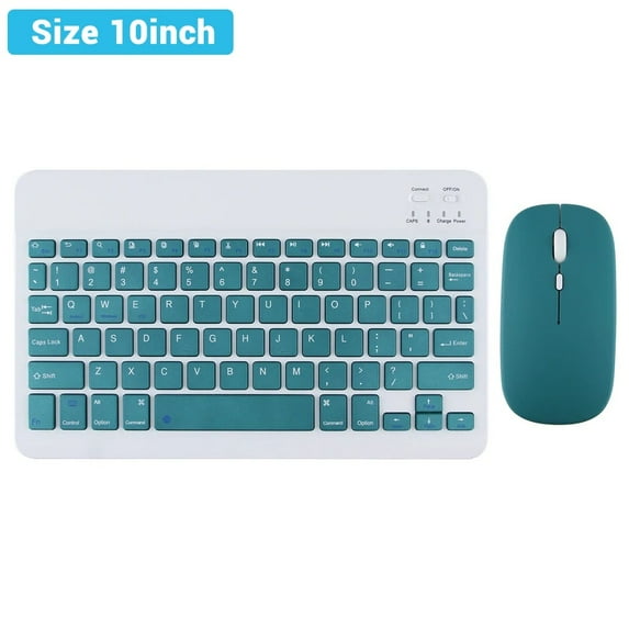 9.7in Mini Wireless Bluetooth Mouse BT English Keyboard For iPad 10th Air 2 generation Phone Tablet Portable For Xiaomi Android