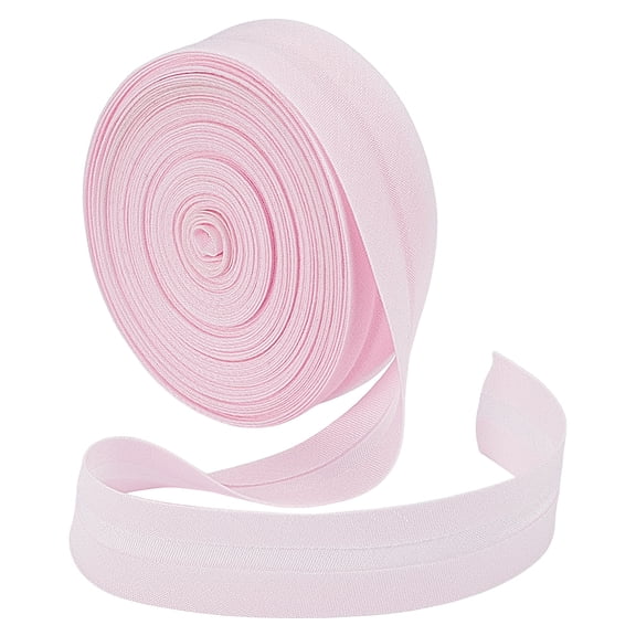 9.8~10m Polycotton Ribbon for Garment Accessories Pink 7/8 inch(22mm) about 10.94 Yards(9.8~10m)/Set