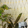 thumbnail image 1 of 9.8*6.5 FT Christmas Mesh Net Light, 360 LED Net Light with 8 Modes& Remote, Connectable Net String Christmas Lights for Garden/Bushes/Wedding/Xmas Tree Decorations, 1 of 4