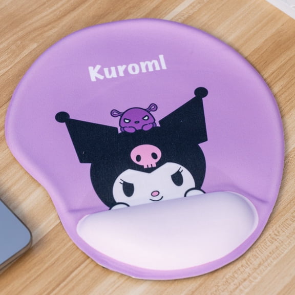 9.8" Cartoon Kuromi My Melody Cute Kitty Wrist Rest Protector Computer Laptop Mouse Pad Mat