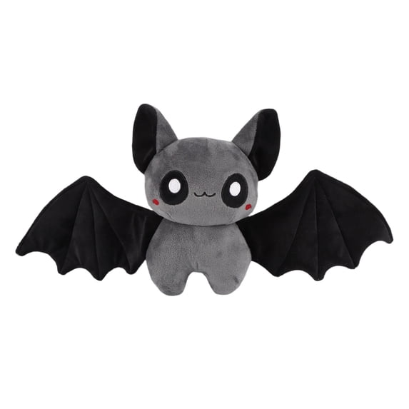 9.8" Cute Bat Stuffed Animal Plush Toy,Soft & Adorable Bat Plushie Gift,Mini Batti Present for All Ages(Grey)