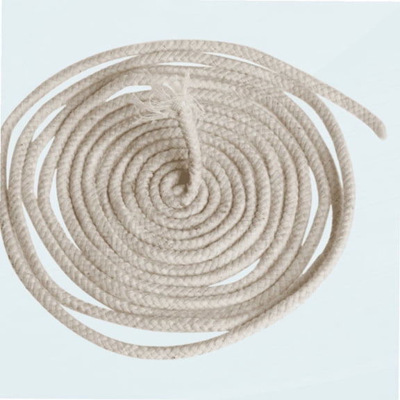 9.8 Feet 5/16" Round Cotton Kerosene Oil Lamp Wicks Burner, Alcohol Wick Rope Cotton Wick ,Candle Lamp Burner Replacement