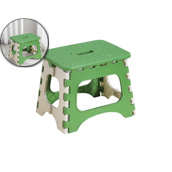 9.8" Folding Step Stool, Shower Stool for Inside Shower Shaving Legs, Foldable Shower Small Shower Stool, Waterproof Plastic Corner Shower Foot Rest, Pedicure Stand Foot Rest