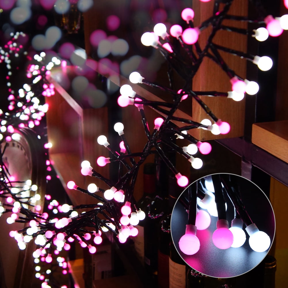 9.8 Ft LED Globe String Lights 400 LEDs Waterproof Low Voltage Plug in Fairy Decorative Lights Perfect for Outdoor and Indoor Use 8m Walmart