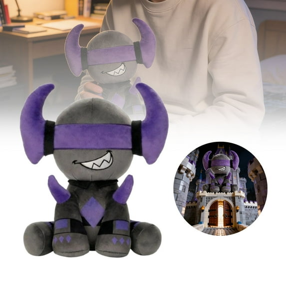 9.8 Inch Banhammer Stuffed Plush Toy – Soft Huggable Cartoon Collectible, Ideal Christmas Gift for Kids & Adults, Perfect Room Decor Accent