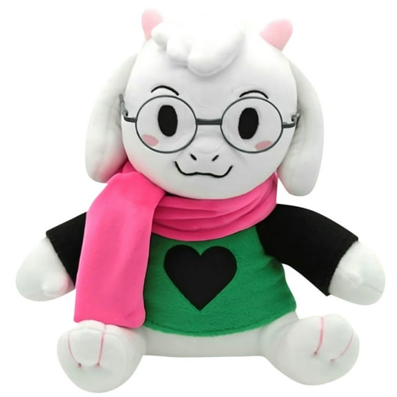 9.8-Inch Deltarune Game No Hat Ralsei Plush Toy  Handmade Durable Huggable No Hat Ralsei Stuffed Dolls Inspired by Deltarune Game