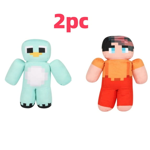 9.8-Inch Milo and Chip Plush Toy - Collectible Stuffed Plushie for Milo and Chip Fans - Durable Soft Gameplay Stuffed Figure Doll, Cuddle Buddy 2PC