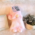 thumbnail image 1 of 9.8 Inch Pink Plush Gnomes Valentines Day Gnome Plush Decor Home Holiday Decor Pink Anti-Cancer Theme Faceless Dwarf Doll Faceless Dwarf Doll Gnomes, 1 of 9