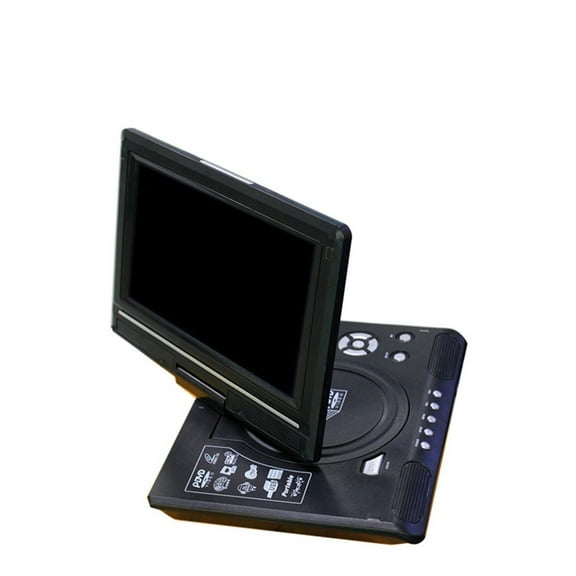 9.8 Portable DVD Player HD Video Player AV Input Output Car Mini TV Playing Device ,Visual Quality