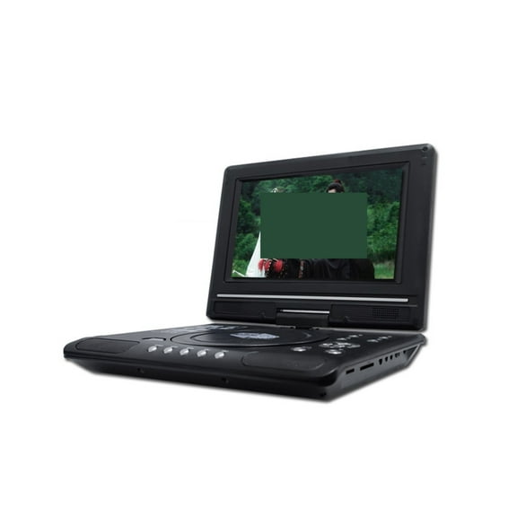 9.8 Inch Portable HD TV Home Car DVD Player VCD CD MP3 DVD Player USB Cards TV Portatil Cable Game 16:9 Rotate LCD Screen ,Portable Visual Experience