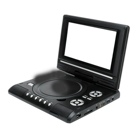 9.8 Inch Portable Home Car DVD Player VCD CD Game TV Player USB Radio Adapter Support FM Radio Receiving ,Accurate Channel Search