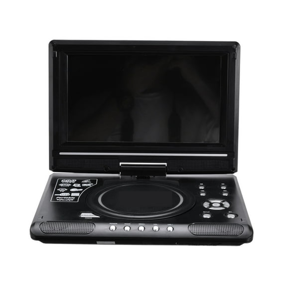 9.8 Inch Portable Home Car DVD Player VCD CD Game TV Player USB Radio Adapter Support FM Radio Receiving ,Easy to Use