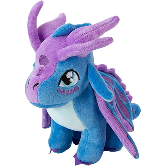 9.8 Inch Sky Blue Dragon Stuffed Animal Home Decor Doll