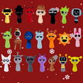 thumbnail image 1 of 9.8 Inch Sprunki Plush Merchandise: Realistic Soft Toys That Feature Characters from Popular Horror Games, Ideal for Gift Giving and Collecting, 1 of 5