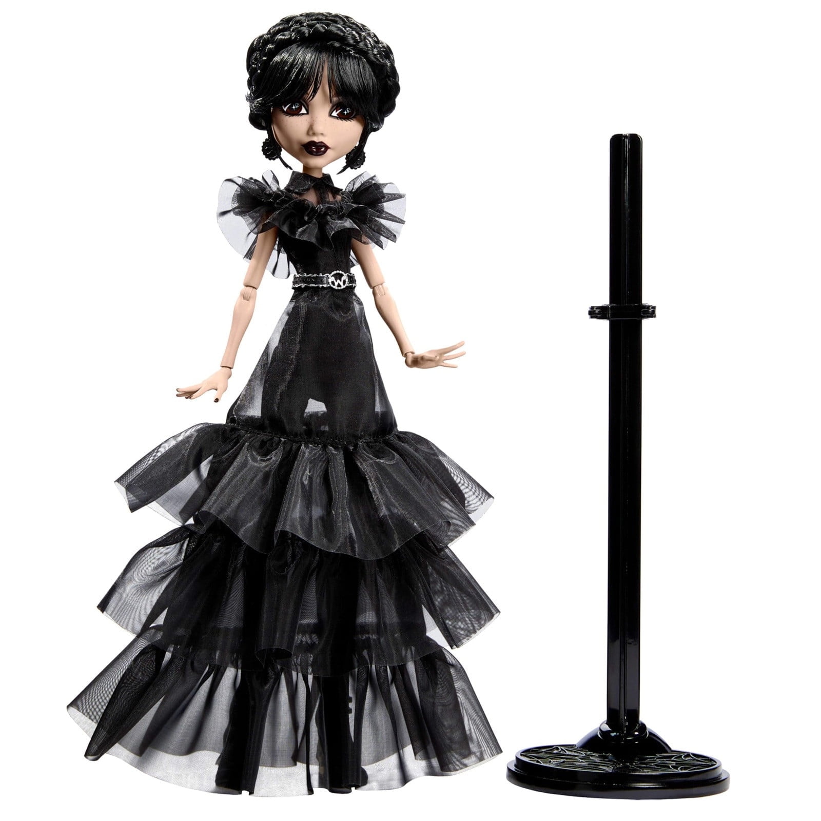 9.8" Wednesday Addams Doll,Small Dolls Kit Ornaments Model Doll ABS