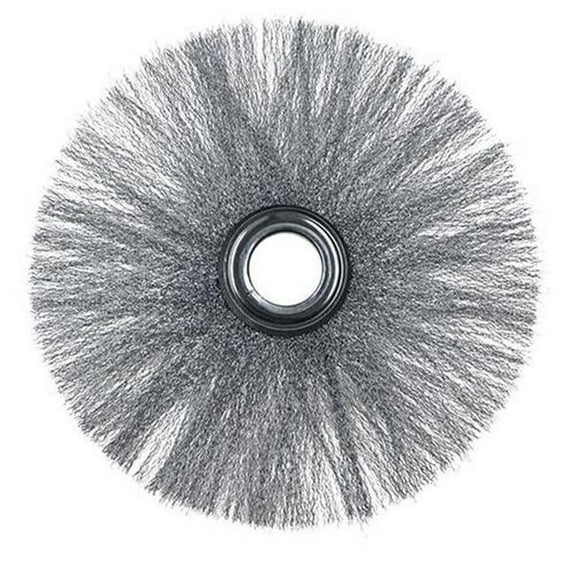 9.8 in. Steel Crimped Wire Star Brush