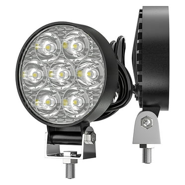 9~80V Square Round Dust Proof Work Light Spotlight for Truck Off Road Tractor 2100LM 21w 7 LEDs Aluminum Fog Light