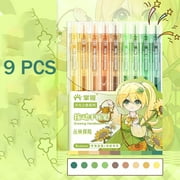 9/81 Colors Assorted Color Gel Pens, Smooth Writing Pens, Retractable Gel Pen For Artsy Note-Taking, Painting, Drawing, Coloring, Highlighter, Marker, Suitable For DIY Journals & Crafts