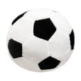 thumbnail image 1 of 9.84" Classic Soccer Ball Plush Soft Stuffed Kick-About Buddy Sports Ball Toy Round Decorative Cushion for Soccer Fans and Bedroom Decoration, 1 of 7