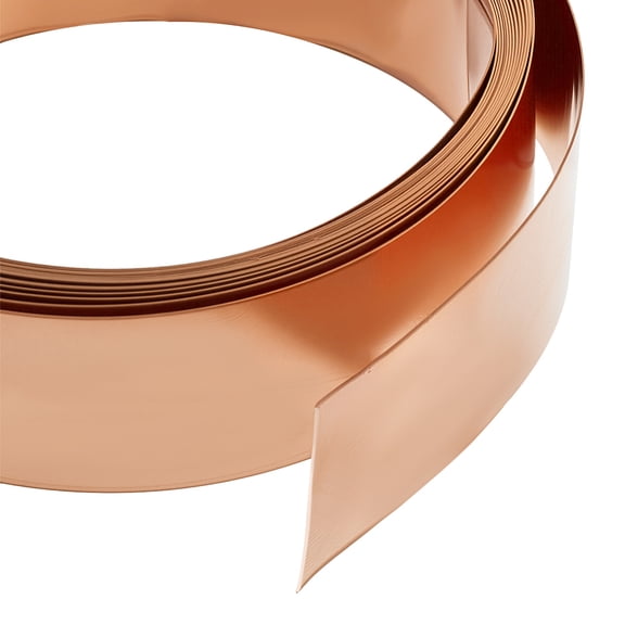 9.84 Feet 32Gauge Flat Pure Copper Wire 18mm Wide Flat Bezel Wire Resistant Jewelry Wire for DIY Jewelry Craft Making