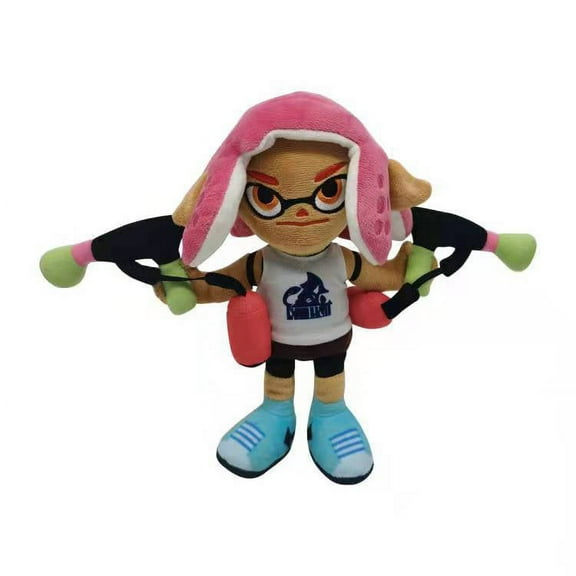 9.84 Inch Cartoon Plush Splatoon Plush, Stuffed Figure Pillow for Room Decor for Video Game Fans (Styles-2)