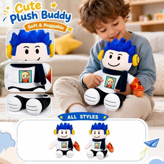 9.84 Inch Daptoper Plush Fashion Outfit Stuffed Figure for Fans Gift Collection