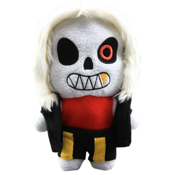 9.84 Inch Skeleton Zombie Sans Plush, Creative Design Stuffed Toy