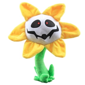 9.84 Inch Undertale Flowey Plush, Unique Flower Stuffed Hugger, Game Cosplay Decor & Gift