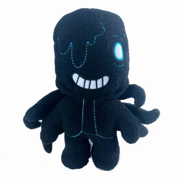 9.84-Inch Undertale Nightmare Sans Stuffed Animal Plush Toy, Cuddly Gmae Character Collection Gift for Kids and Fans