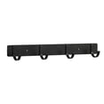 thumbnail image 1 of 9.84-Inch Wall Mount Coat Rack with 5 Hooks, Compact Hooks for Hanging Coats, Hats, Jacket, Bags and Purses in Entryway, Bedroom, Bathroom or Closet (1-Pack), 1 of 6