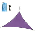 thumbnail image 1 of 9.84 x 9.84 x 9.84 FT Sun Shade Sail Waterproof Right Triangle Canopy Shade Cloth, 95% UV Block Tarp Outdoor Patio Cover for Garden Backyard Deck Awning(Purple), 1 of 6