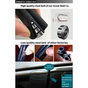 9.84Ft/3M Car Door Seal Weatherstrip Body Mounted Black Rubber Sealed Strip