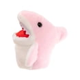 thumbnail image 1 of 9.84Inch Interactive Hand Puppet Realistic Plush Stuffed Animals, Funny Cute Shark Hand Puppet Push Doll for Birthday Christmas Valentines Easter Holiday Gifts, Easter Basket Stuffers, 1 of 5