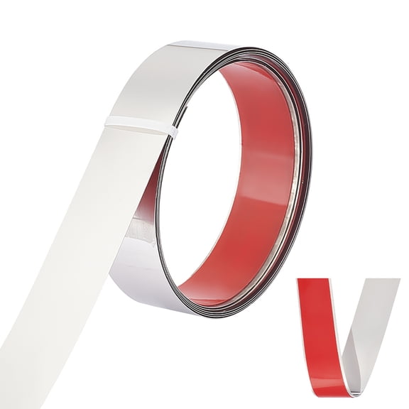 9.84ft Peel and Stick Trim Wall Molding Trim Stainless Steel Self-Adhesive Flexible Molding Trim Metal Molding Wall Trim Ceiling Molding