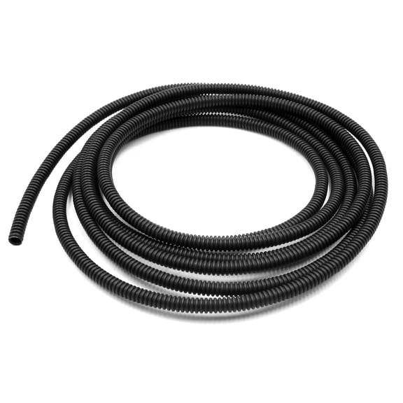 9.84ft Universal Car Flexible Tube No Pre-Split Loom Wire Conduit Sleeve Tubing