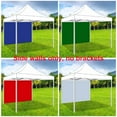 thumbnail image 1 of 9.84x9.84ft Instant Tent Sidewall for Up Canopy with Sun Protection and Easy Strap Attachment, 1 of 8