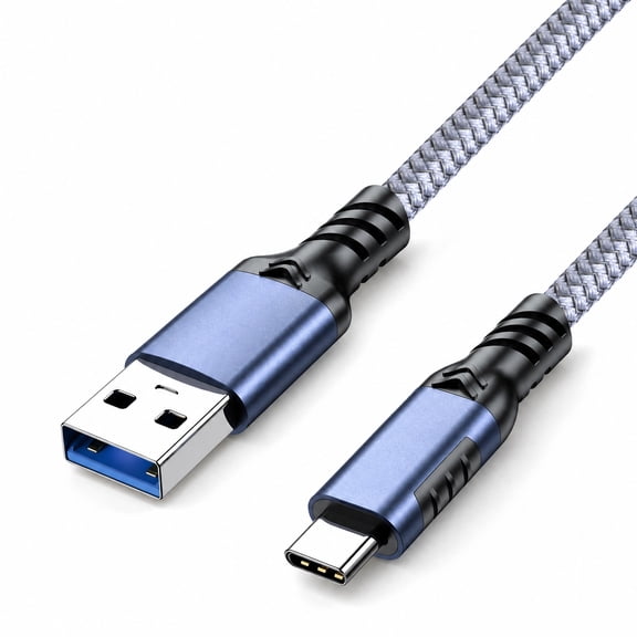 9.8FT USB 3.2 Gen 2 USB A to USB C Cable, 10Gbps High Speed Data Transfer, 60W 3A Fast Charging Cord for External Hard Drive, SSD, CarPlay, Laptop