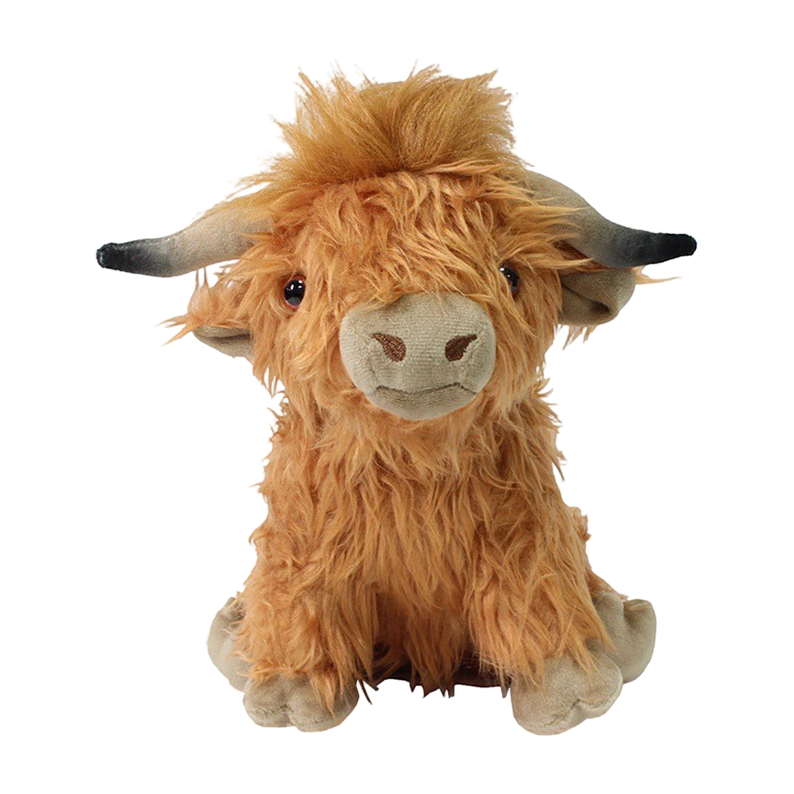 9.8Inch Cute Highland Cow Stuffed Animal Plush Doll, Perfecr Birthday Christmas Holiday Valentines Gifts, Easter Basket Stuffers