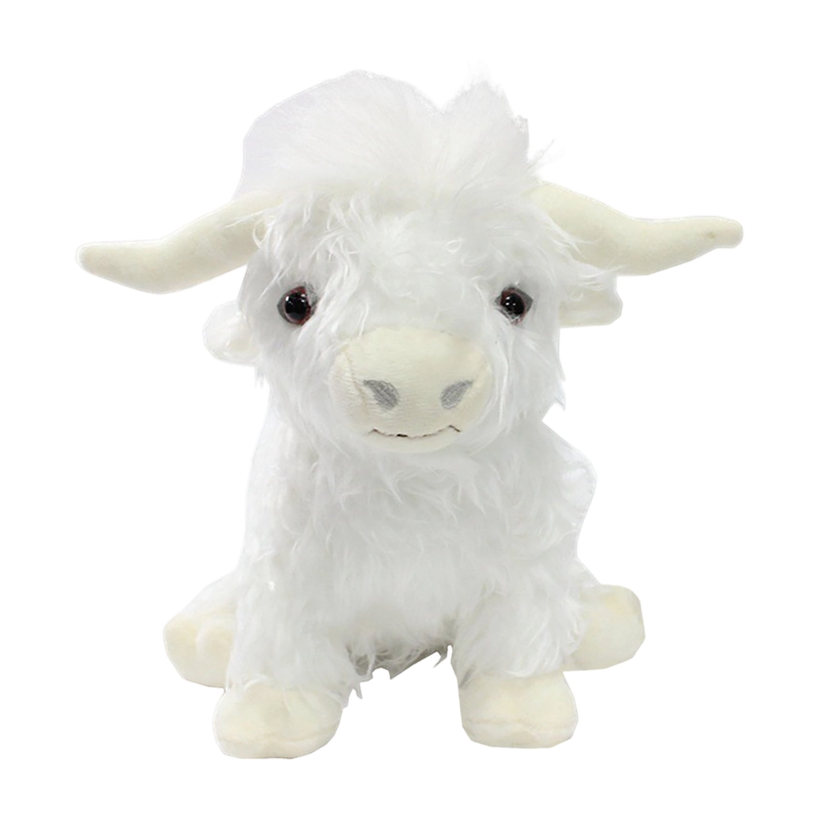 9.8Inch Cute Highland Cow Stuffed Animal Plush Doll, Perfecr Birthday Christmas Holiday Valentines Gifts, Easter Basket Stuffers