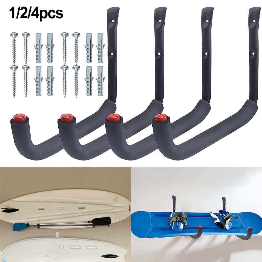 9.8Inch Heavy Duty Garage Hooks Kayak Storage Rack For Bikes Ladders ...