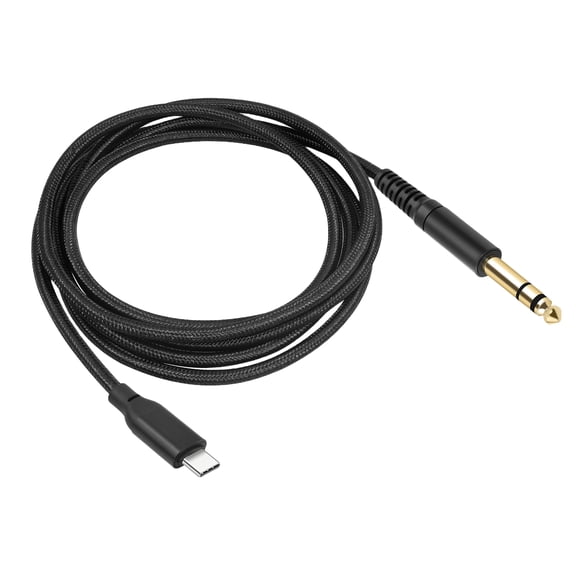 9.8ft 6.35mm Male to Type-C Male Audio Cable Built-in Digital-to-Analog Chip Plug and Play Aux Jack Stereo Cable Connected to Mobile Phone Computer USB C to 1/4 Inch Audio Cable