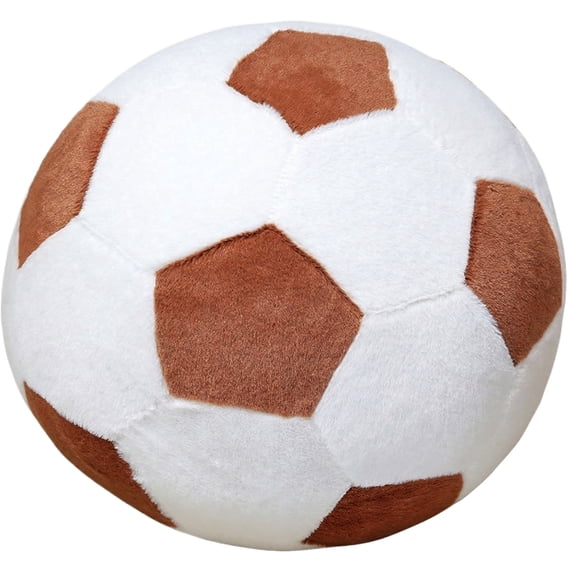 9.8in Soccer Plush Toy, Soft Cartoon Sports Ball Doll, Athletic Themed Stuffed Toy for Desktop Decoration, Football Inspired Plush Ornament