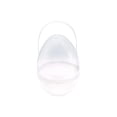 thumbnail image 1 of 9.8in Transparent Easter Eggs with Handles Giant Clear Fillable Empty Blank Easter Egg for Easter Hunt Decoration, 1 of 3
