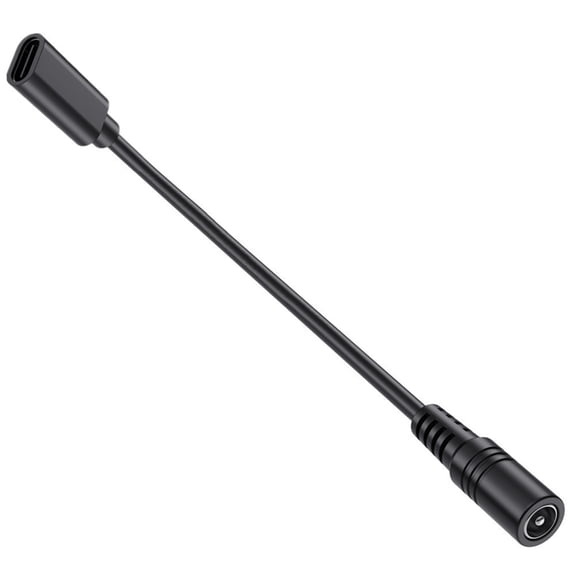 9.8in Type C to DC5.5x2.1mm Power Cord Adapte rCable for Easy Device Connection
